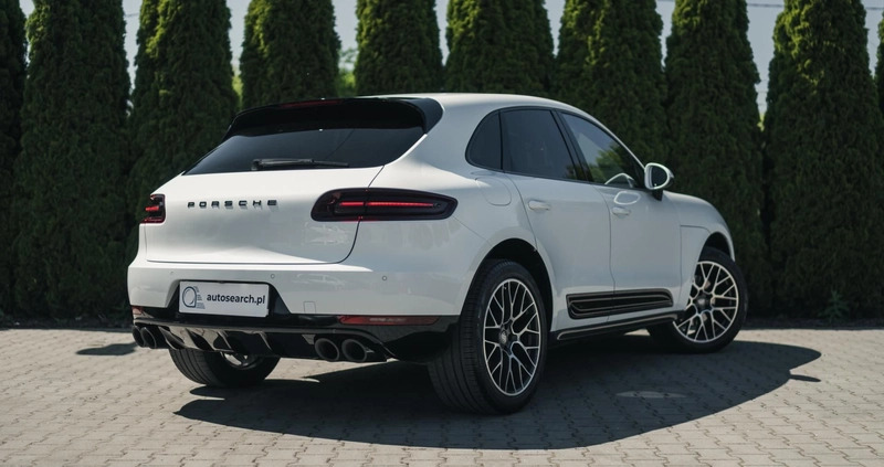 Porsche Macan cena 159990 przebieg: 139900, rok produkcji 2017 z Przedbórz małe 781
